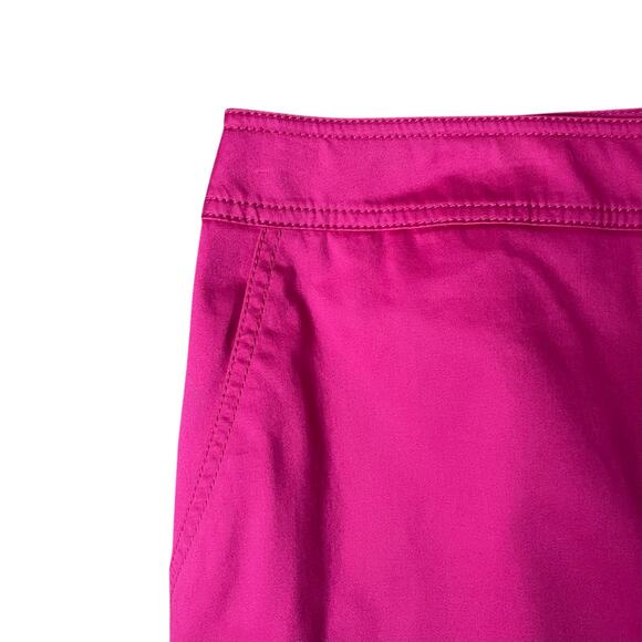 Talbots Pink A-Line Skirt Size 18 – Cotton Blend, Lined with Front Pleat - Picture 3 of 9